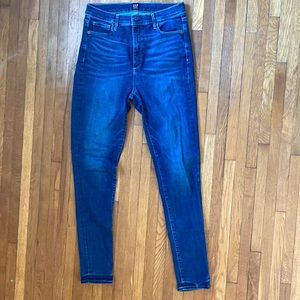Gap size 10 (30) 1969 true skinny tall jeans.